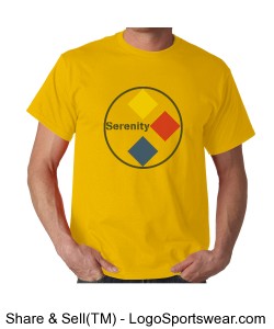 Pittsburgh Serenity T-shirt by Damian Michael Design Zoom